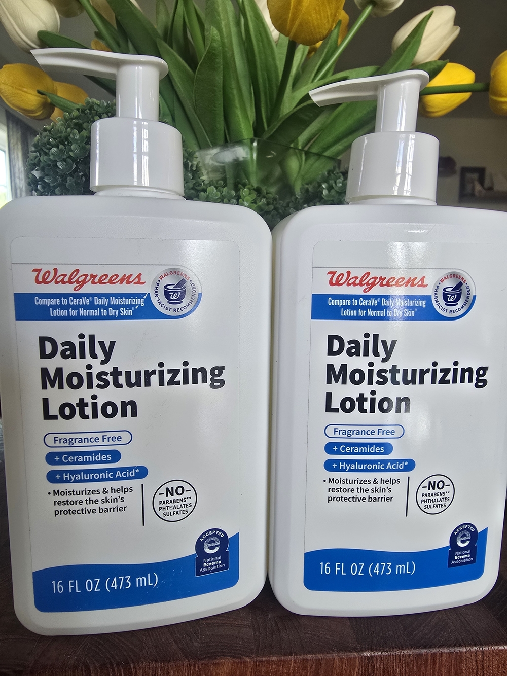 Walgreens Daily Moisturizing Lotion - Fragrance Free (White)